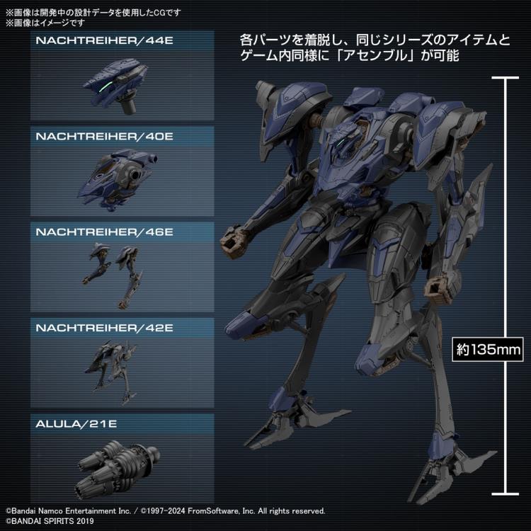 Armored Core VI: Fires of Rubicon 30 Minutes Missions Schneider Nachtreiher/40E Steel Haze Model Kit Gallery Image 10