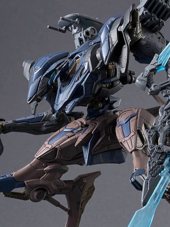 Armored Core VI: Fires of Rubicon 30 Minutes Missions Schneider Nachtreiher/40E Steel Haze Model Kit Gallery Image 2