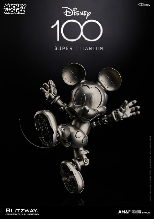 Disney 100th Anniversary Super Titanium Mickey Mouse Limited Edition Action Figure Gallery Image 4