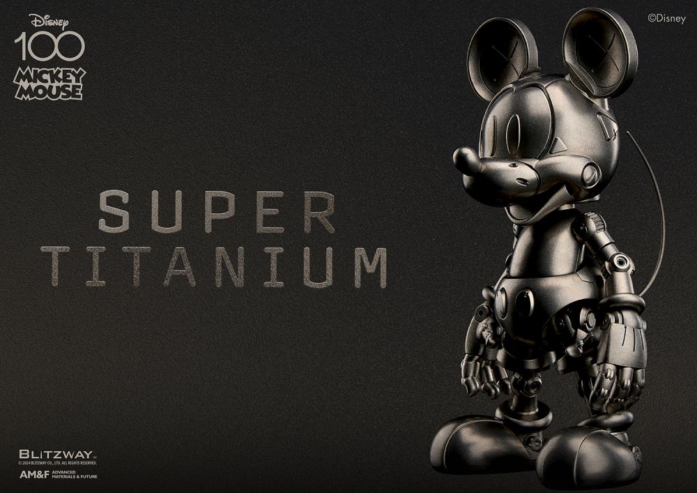 Disney 100th Anniversary Super Titanium Mickey Mouse Limited Edition Action Figure Gallery Image 32