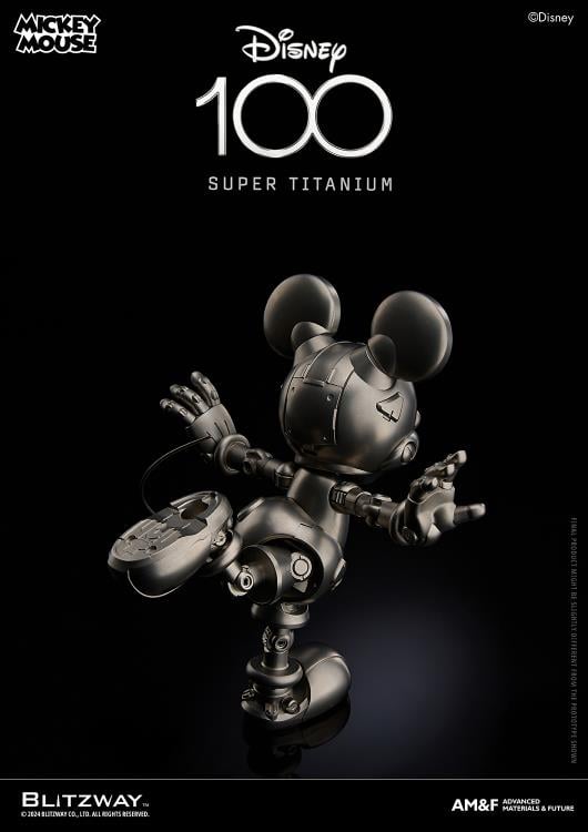 Disney 100th Anniversary Super Titanium Mickey Mouse Limited Edition Action Figure Gallery Image 11