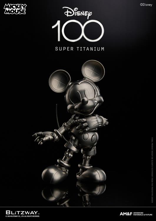 Disney 100th Anniversary Super Titanium Mickey Mouse Limited Edition Action Figure Gallery Image 8