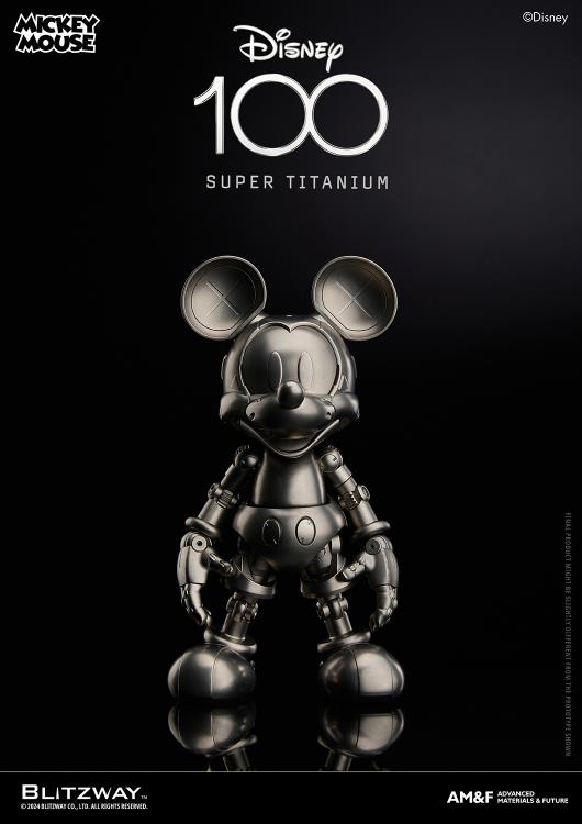 Disney 100th Anniversary Super Titanium Mickey Mouse Limited Edition Action Figure Gallery Image 13