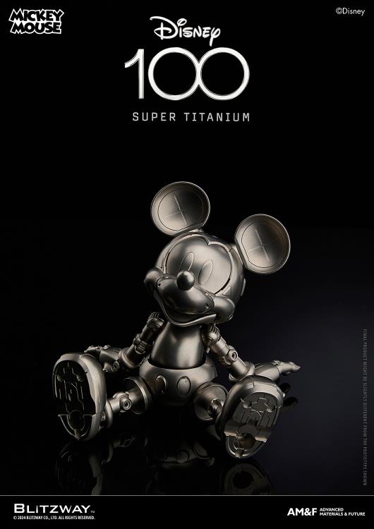 Disney 100th Anniversary Super Titanium Mickey Mouse Limited Edition Action Figure Gallery Image 27