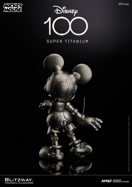 Disney 100th Anniversary Super Titanium Mickey Mouse Limited Edition Action Figure Gallery Image 9