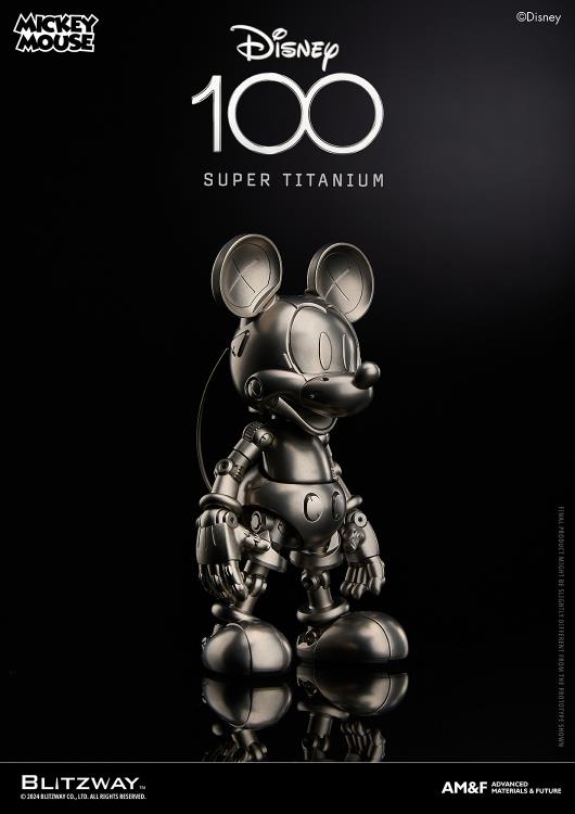 Disney 100th Anniversary Super Titanium Mickey Mouse Limited Edition Action Figure Gallery Image 20