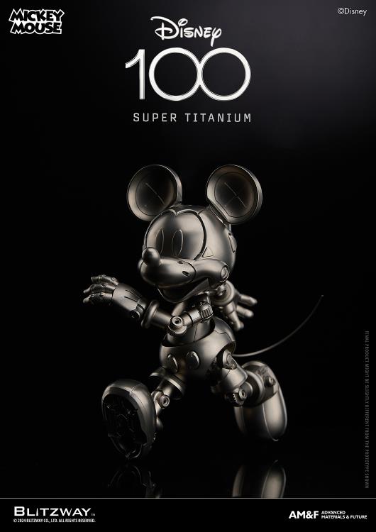 Disney 100th Anniversary Super Titanium Mickey Mouse Limited Edition Action Figure Gallery Image 5