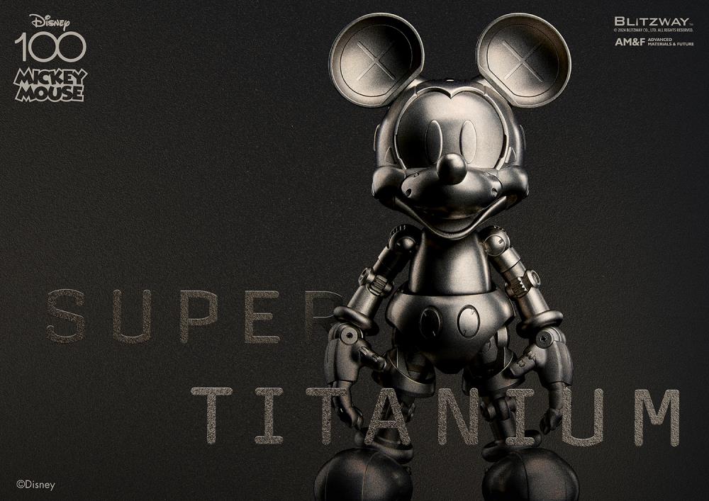 Disney 100th Anniversary Super Titanium Mickey Mouse Limited Edition Action Figure Gallery Image 31