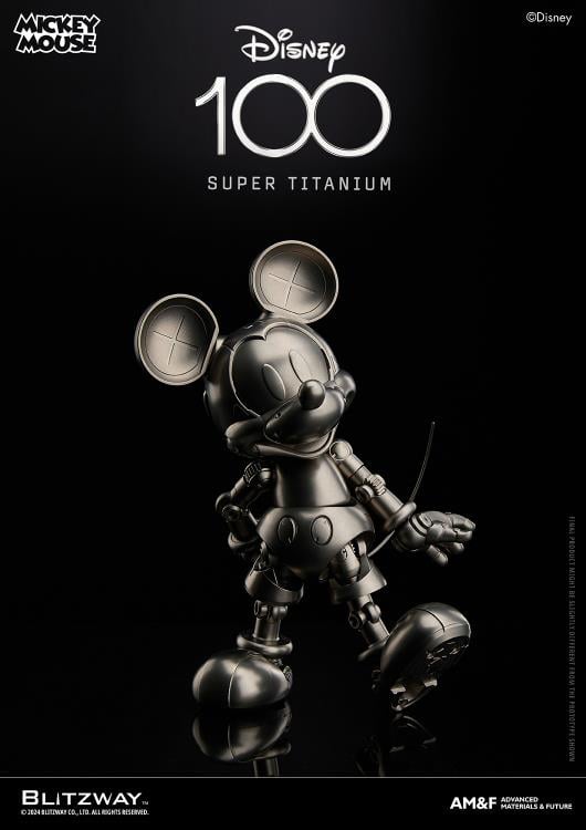 Disney 100th Anniversary Super Titanium Mickey Mouse Limited Edition Action Figure Gallery Image 25