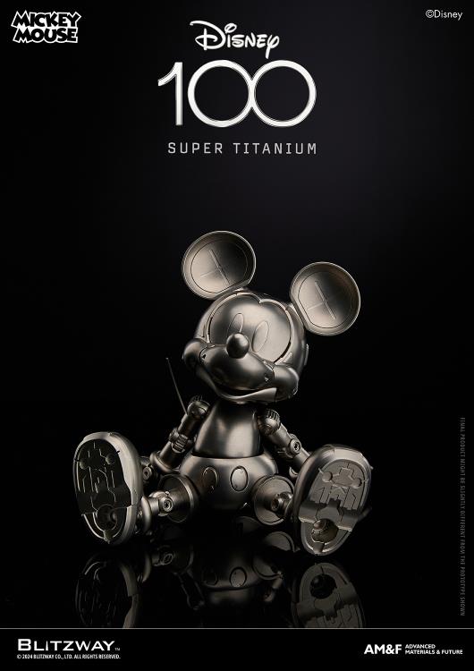 Disney 100th Anniversary Super Titanium Mickey Mouse Limited Edition Action Figure Gallery Image 29