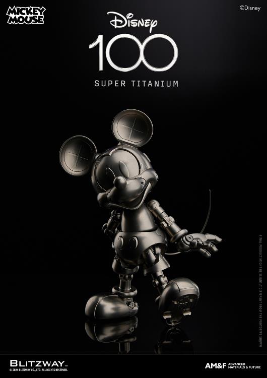 Disney 100th Anniversary Super Titanium Mickey Mouse Limited Edition Action Figure Gallery Image 26