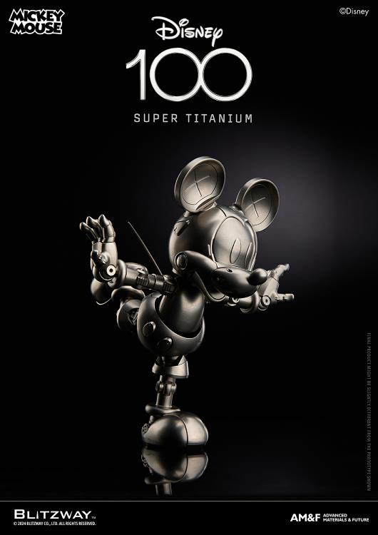 Disney 100th Anniversary Super Titanium Mickey Mouse Limited Edition Action Figure Gallery Image 10