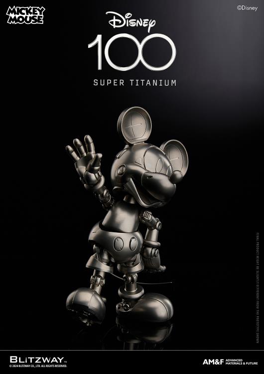 Disney 100th Anniversary Super Titanium Mickey Mouse Limited Edition Action Figure Gallery Image 12