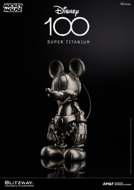 Disney 100th Anniversary Super Titanium Mickey Mouse Limited Edition Action Figure Gallery Image 14