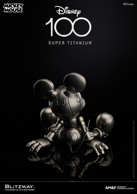 Disney 100th Anniversary Super Titanium Mickey Mouse Limited Edition Action Figure Gallery Image 30