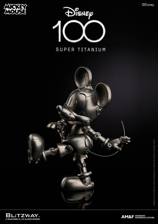 Disney 100th Anniversary Super Titanium Mickey Mouse Limited Edition Action Figure Gallery Image 21