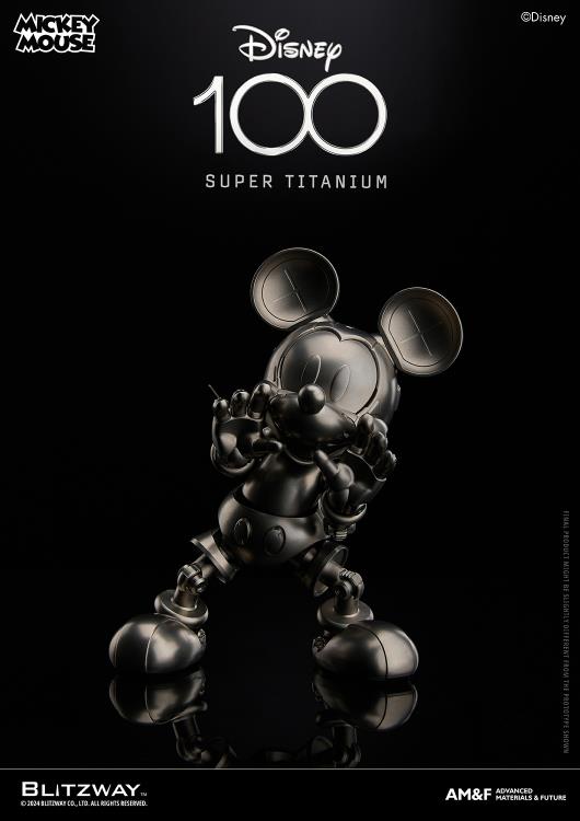 Disney 100th Anniversary Super Titanium Mickey Mouse Limited Edition Action Figure Gallery Image 24
