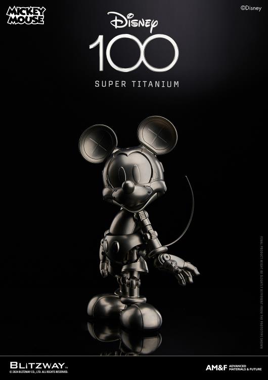 Disney 100th Anniversary Super Titanium Mickey Mouse Limited Edition Action Figure Gallery Image 7