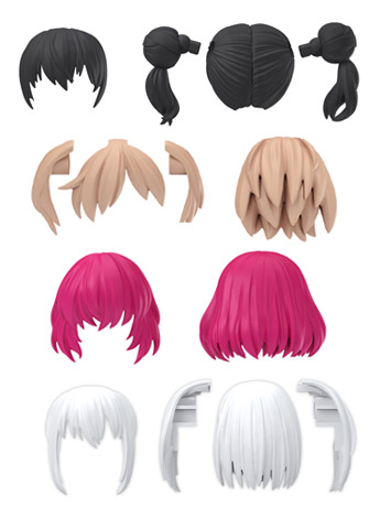 30 Minutes Sisters Option Hair Style Parts Vol.10 Set of 4 Accessory Kits Gallery Image 2