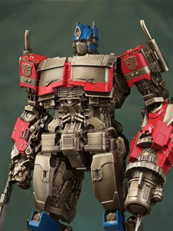 Transformers: Rise of the Beasts Optimus Prime Brass Statue (Large) Gallery Image 2