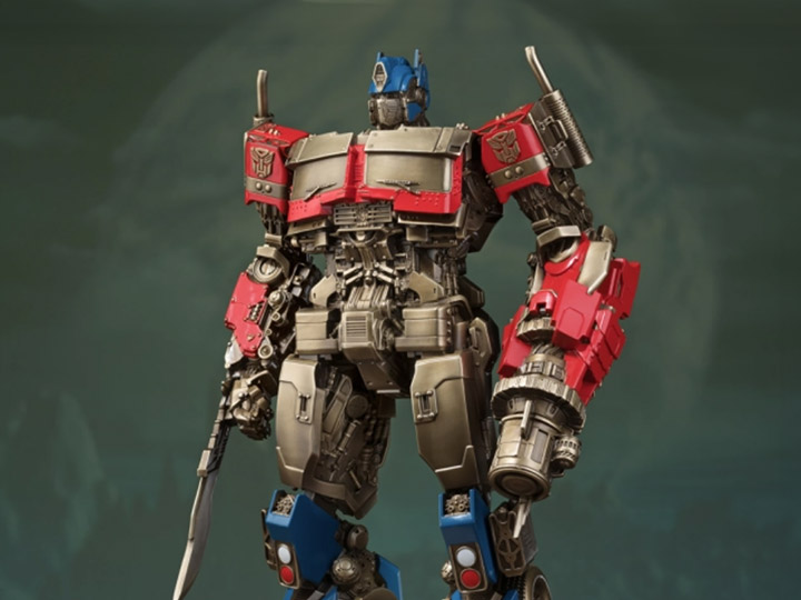 Transformers: Rise of the Beasts Optimus Prime Brass Statue (Large) Gallery Image 1