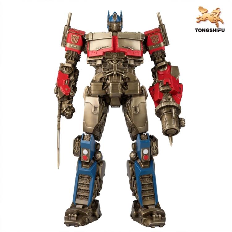 Transformers: Rise of the Beasts Optimus Prime Brass Statue (Large) Gallery Image 8