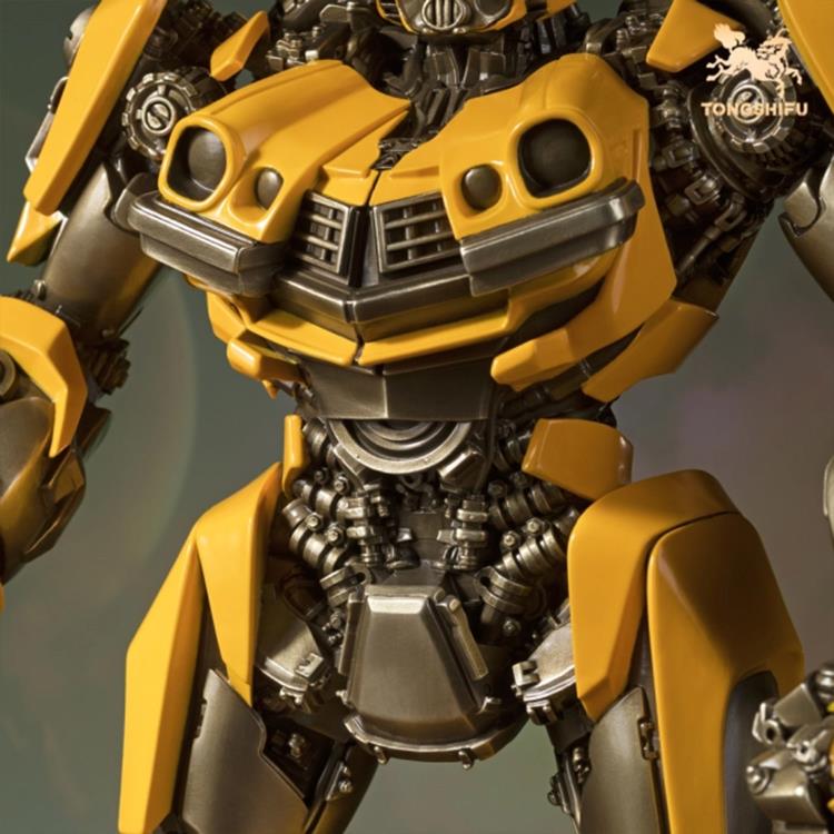 Transformers: Rise of the Beasts Bumblebee Brass Statue (Small) Gallery Image 6