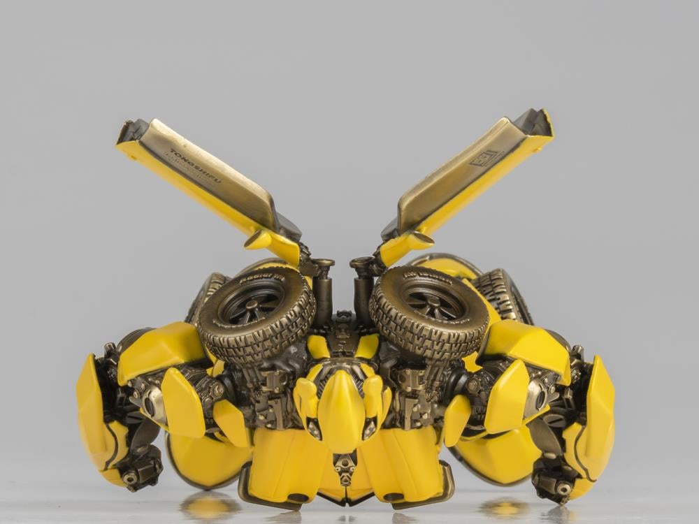 Transformers: Rise of the Beasts Bumblebee Brass Statue (Small) Gallery Image 13