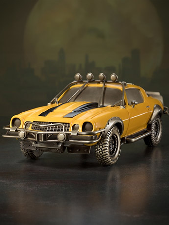Transformers: Rise of the Beasts Bumblebee (Car Ver.) Brass Statue Gallery Image 2