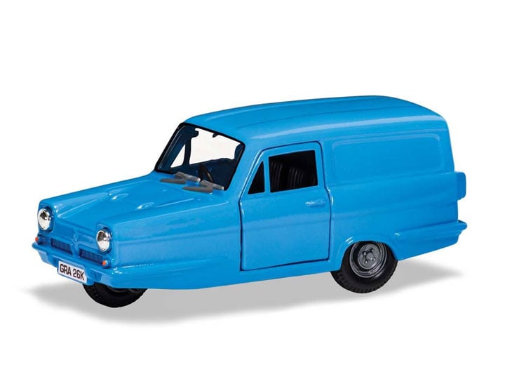 Mr. Bean Reliant Regal Blue 1/36 Scale Model Gallery Image 1