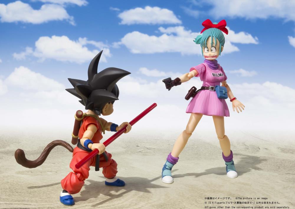Dragon Ball S.H.Figuarts Bulma (Adventure Begins) Action Figure (Reissue) Gallery Image 9
