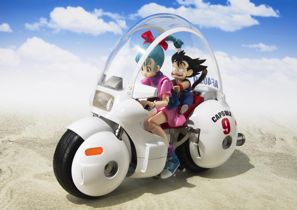 Dragon Ball S.H.Figuarts Bulma’s Capsule No. 9 Motorcycle (Reissue) Gallery Image 6