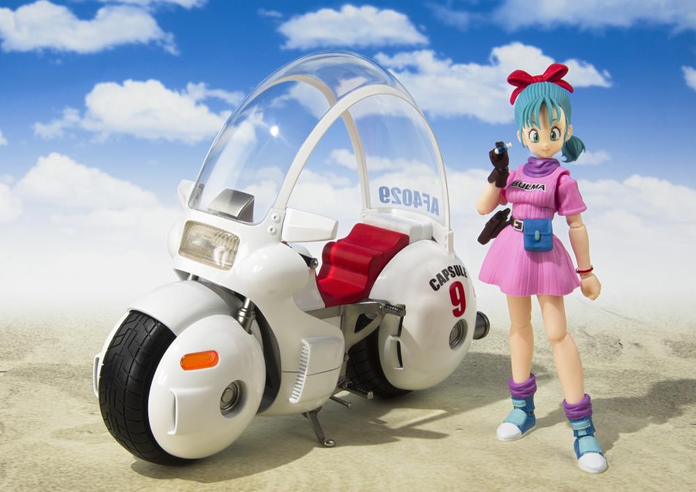 Dragon Ball S.H.Figuarts Bulma’s Capsule No. 9 Motorcycle (Reissue) Gallery Image 5