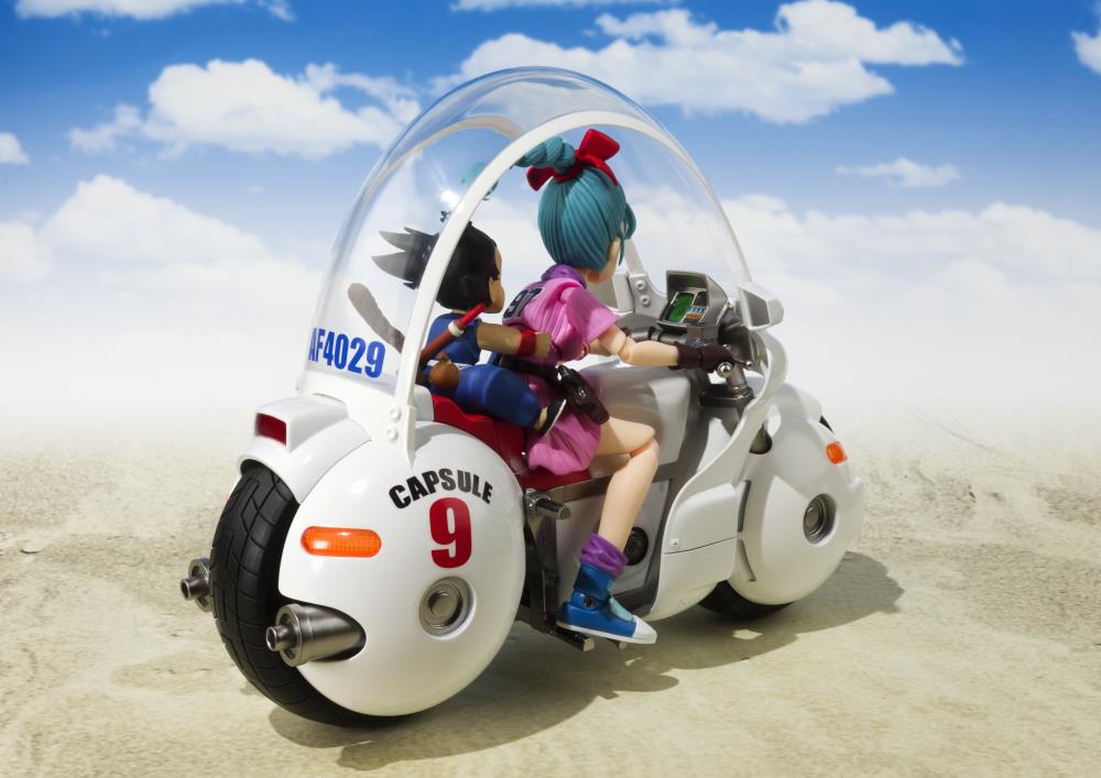 Dragon Ball S.H.Figuarts Bulma’s Capsule No. 9 Motorcycle (Reissue) Gallery Image 7