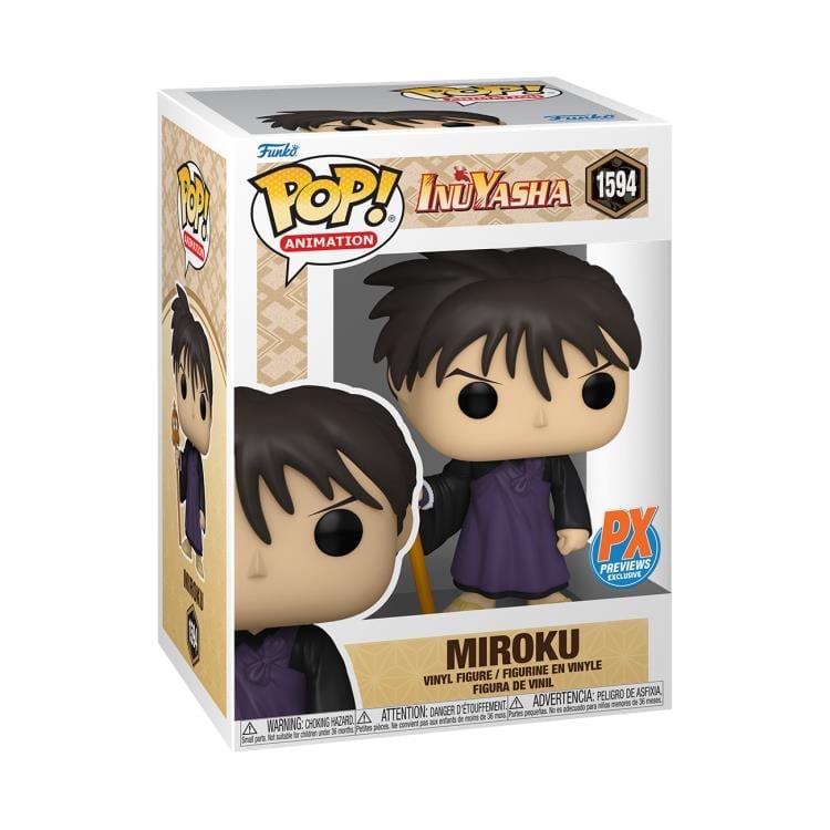 Pop! Animation: InuYasha - Miroku PX Previews Limited Edition