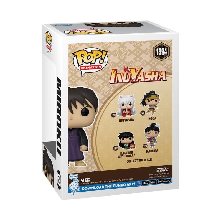 Pop! Animation: InuYasha - Miroku PX Previews Limited Edition
