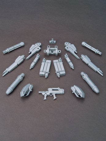 Gundam Build Fighters Try Option Parts Set Gunpla 07 Powered Arms Powereder 1/144 Scale Accessory Set Gallery Image 2
