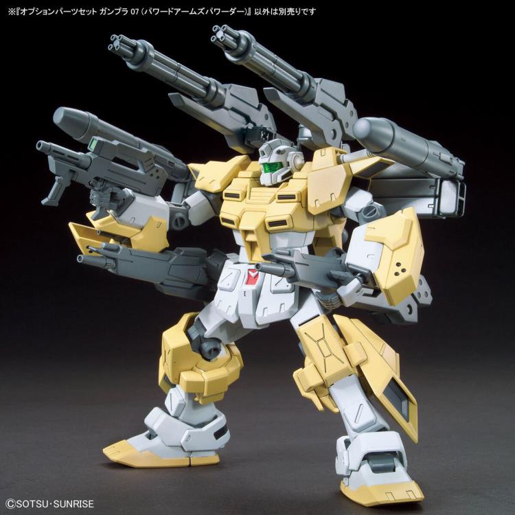 Gundam Build Fighters Try Option Parts Set Gunpla 07 Powered Arms Powereder 1/144 Scale Accessory Set Gallery Image 6