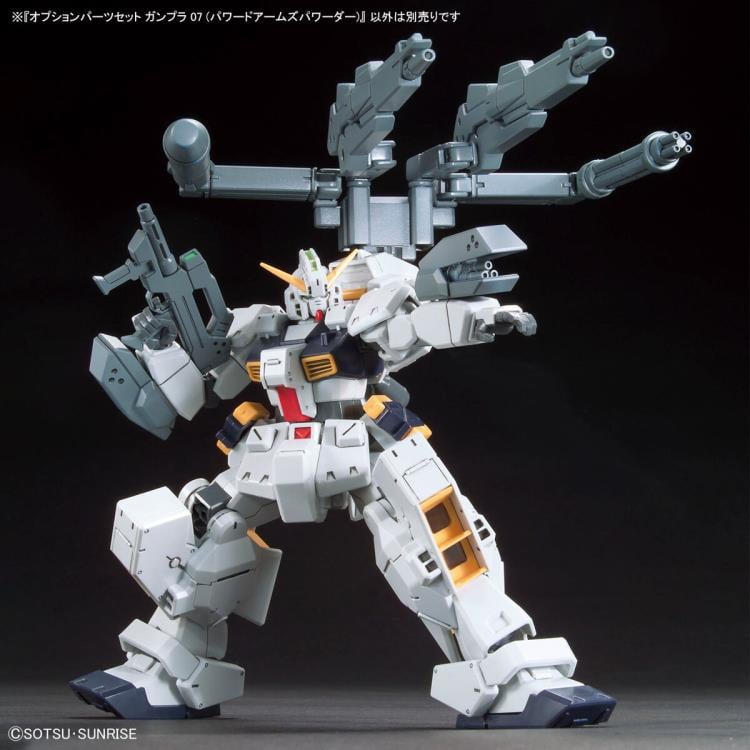 Gundam Build Fighters Try Option Parts Set Gunpla 07 Powered Arms Powereder 1/144 Scale Accessory Set Gallery Image 8
