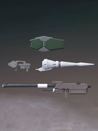 Mobile Suit Gundam: Iron-Blooded Orphans Option Parts Set Gunpla 11 Smoothbore Gun for Barbatos 1/144 Scale Accessory Set Gallery Image 2