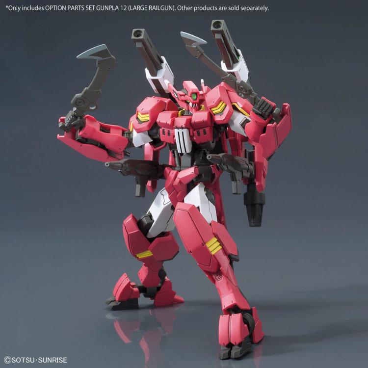 Mobile Suit Gundam: Iron-Blooded Orphans Option Parts Set Gunpla 12 Large Railgun 1/144 Scale Accessory Set Gallery Image 5