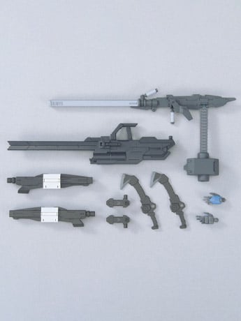 Mobile Suit Gundam: Iron-Blooded Orphans Option Parts Set Gunpla 12 Large Railgun 1/144 Scale Accessory Set Gallery Image 2