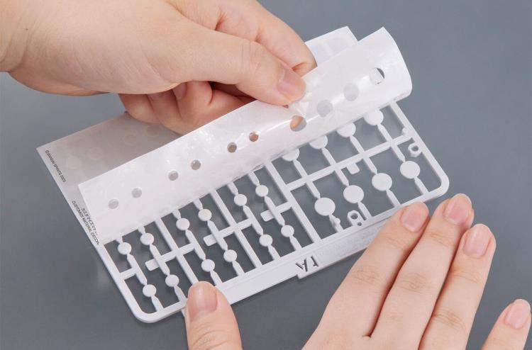 30 Minutes Missions Customize Material Decoration Parts 1 (White) 1/144 Scale Accessory Set Gallery Image 5