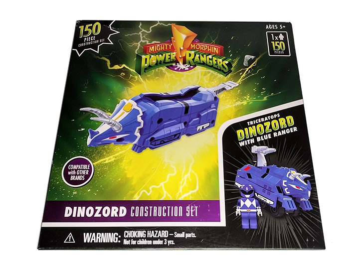 Mighty Morphin Power Rangers Triceratops Dinozord Building Kit Gallery Image 1