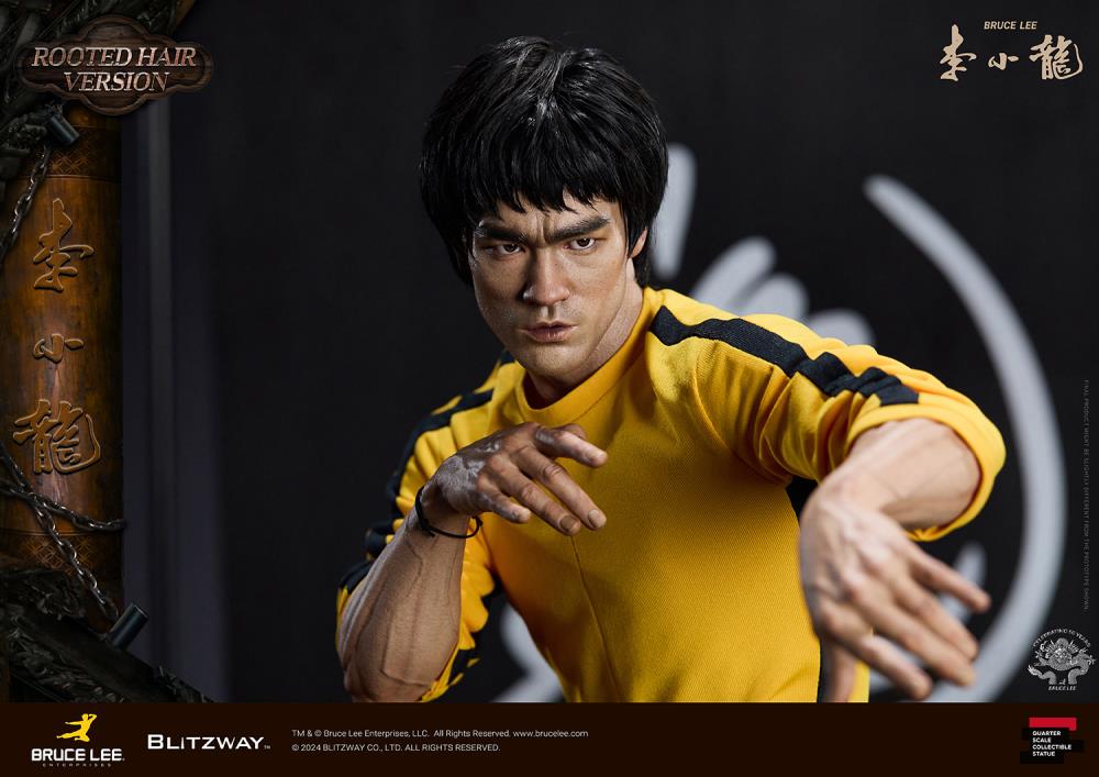 Bruce Lee: Tribute 50th Anniversary (Rooted Hair Ver.) 1/4 Superb Scale Limited Edition Statue Gallery Image 24
