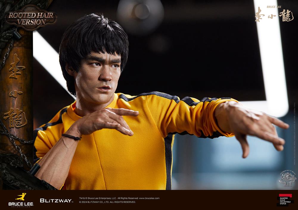 Bruce Lee: Tribute 50th Anniversary (Rooted Hair Ver.) 1/4 Superb Scale Limited Edition Statue Gallery Image 13