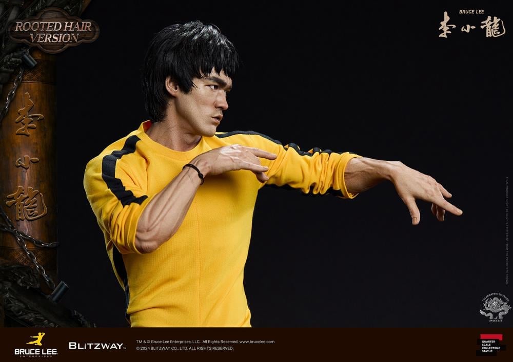 Bruce Lee: Tribute 50th Anniversary (Rooted Hair Ver.) 1/4 Superb Scale Limited Edition Statue Gallery Image 28
