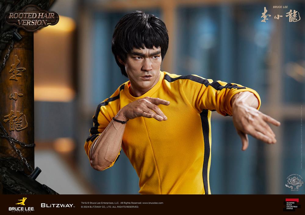 Bruce Lee: Tribute 50th Anniversary (Rooted Hair Ver.) 1/4 Superb Scale Limited Edition Statue Gallery Image 12