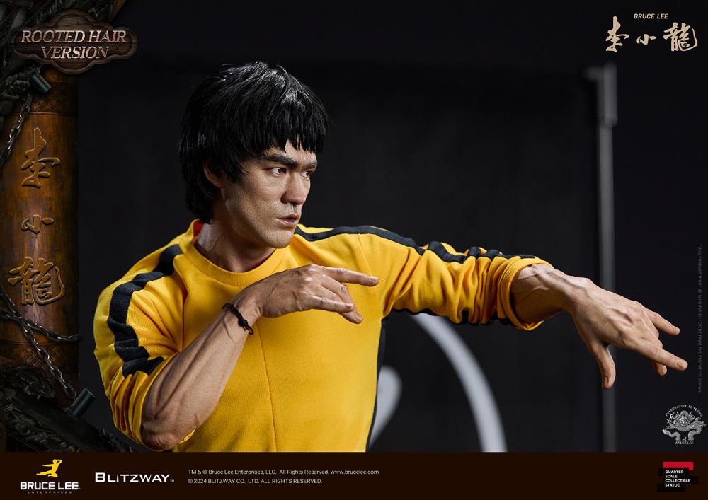 Bruce Lee: Tribute 50th Anniversary (Rooted Hair Ver.) 1/4 Superb Scale Limited Edition Statue Gallery Image 26