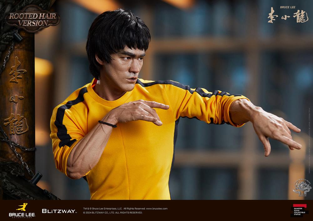 Bruce Lee: Tribute 50th Anniversary (Rooted Hair Ver.) 1/4 Superb Scale Limited Edition Statue Gallery Image 14